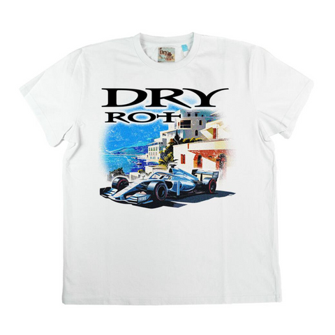 Dry Rot F1 T-shirt (White) - Dry Rot