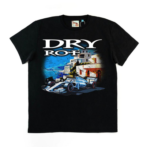 Dry Rot F1 T-shirt (Black) - Dry Rot