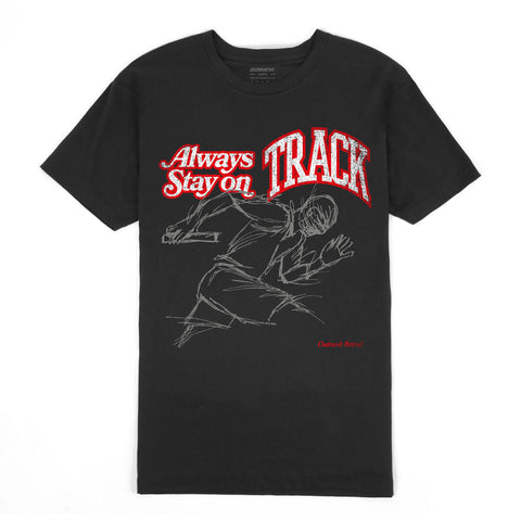 Outrank On Track T-shirt (Black) - Outrank