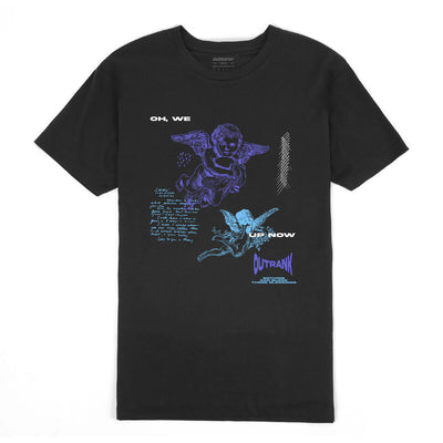 Outrank Oh We Up Now T-shirt (Black) - Outrank