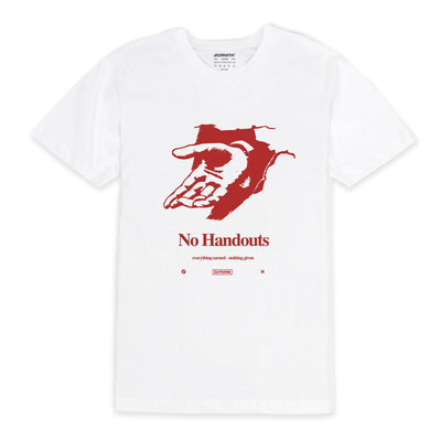 Outrank No Handouts T-shirt (White)