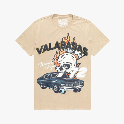 Valabasas Raw Deal Tee (Vintage Khaki) - VLBS9007 - VALABASAS