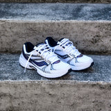 Mens Saucony Ride Millennium (White/Nightsky)