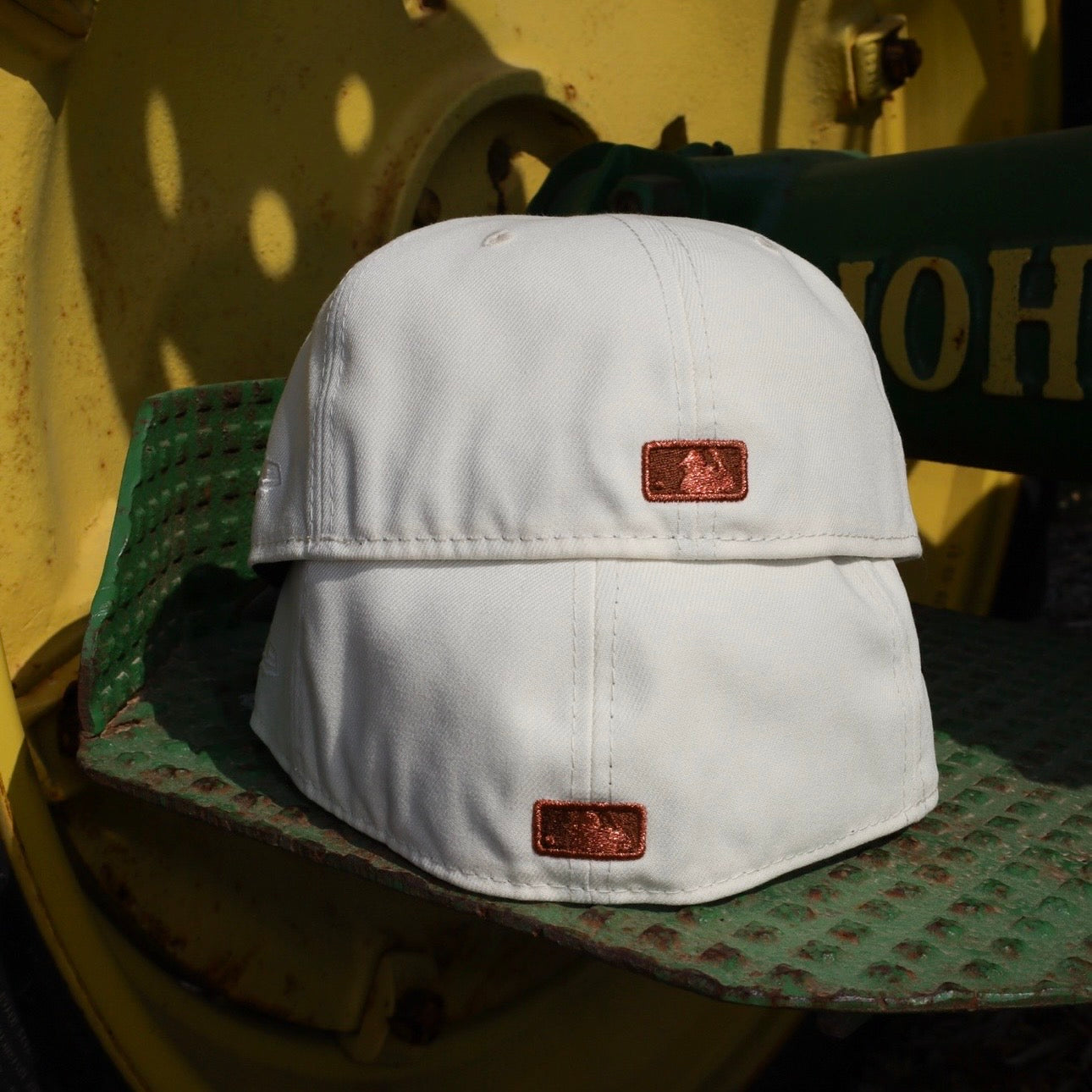 New Era Houston Astros 2017 World Series Side Patch Fitted (Off White) - New Era