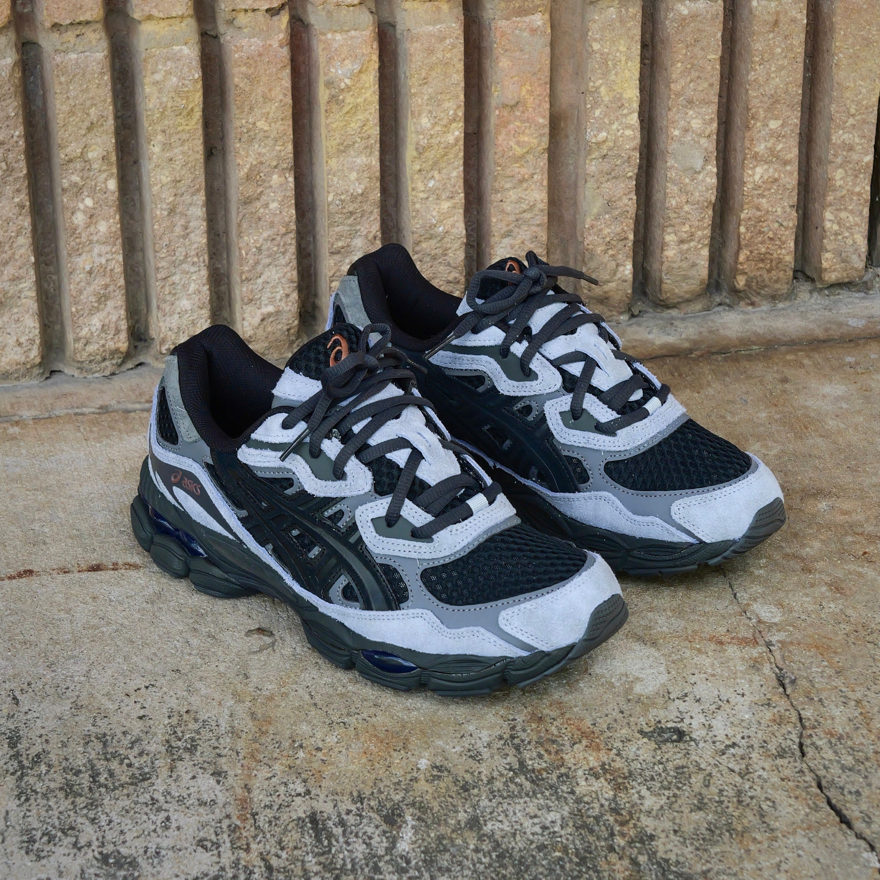 Mens Asics Gel-NYC (Black/Cement Grey) - Asics