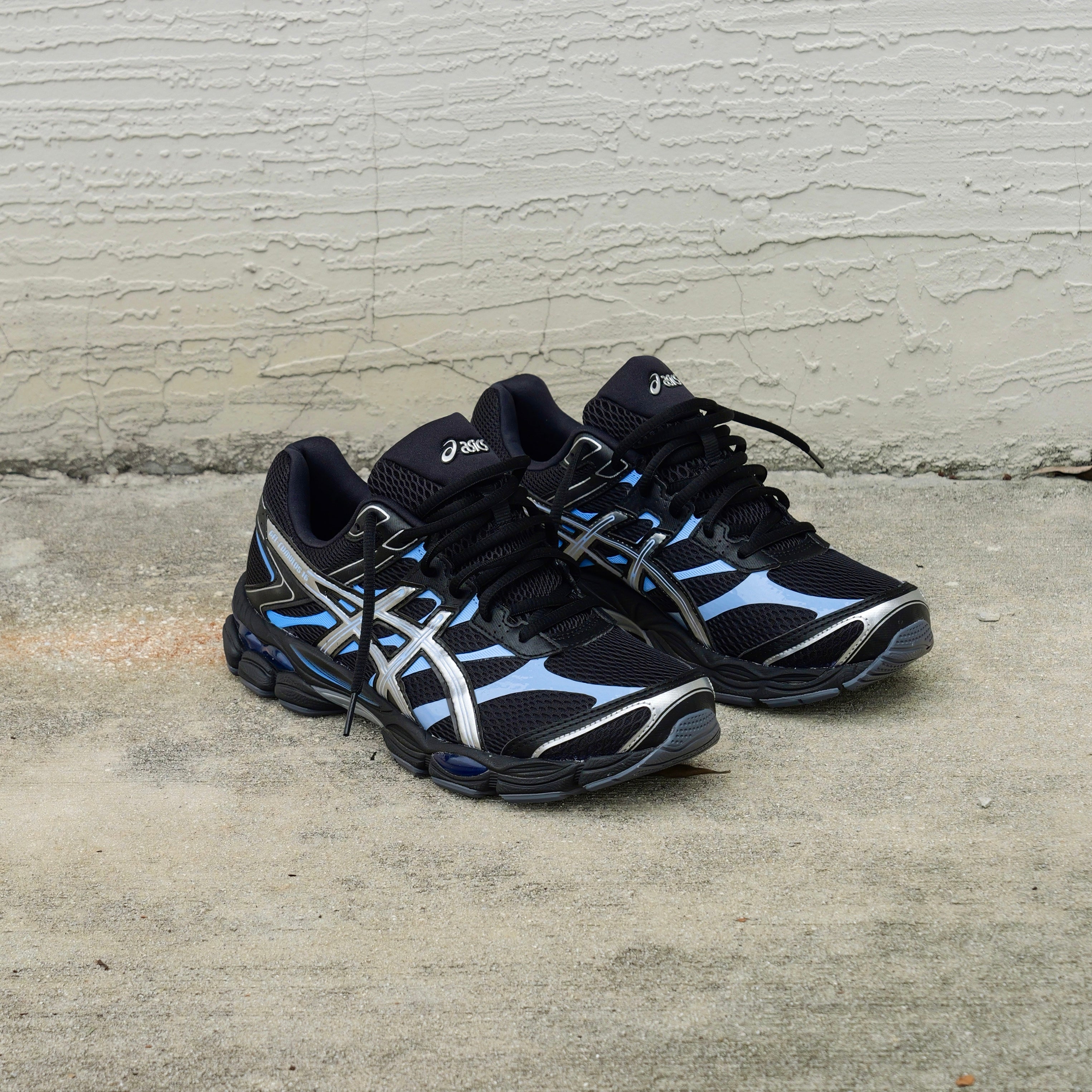 Mens Asics Gel-Cumulus 16 (Black/Pure Silver)