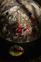 New Era Houston Astros 2017 World Series Side Patch Grey UV 59Fifty Fitted (Real Tree Camo/Black) - New Era