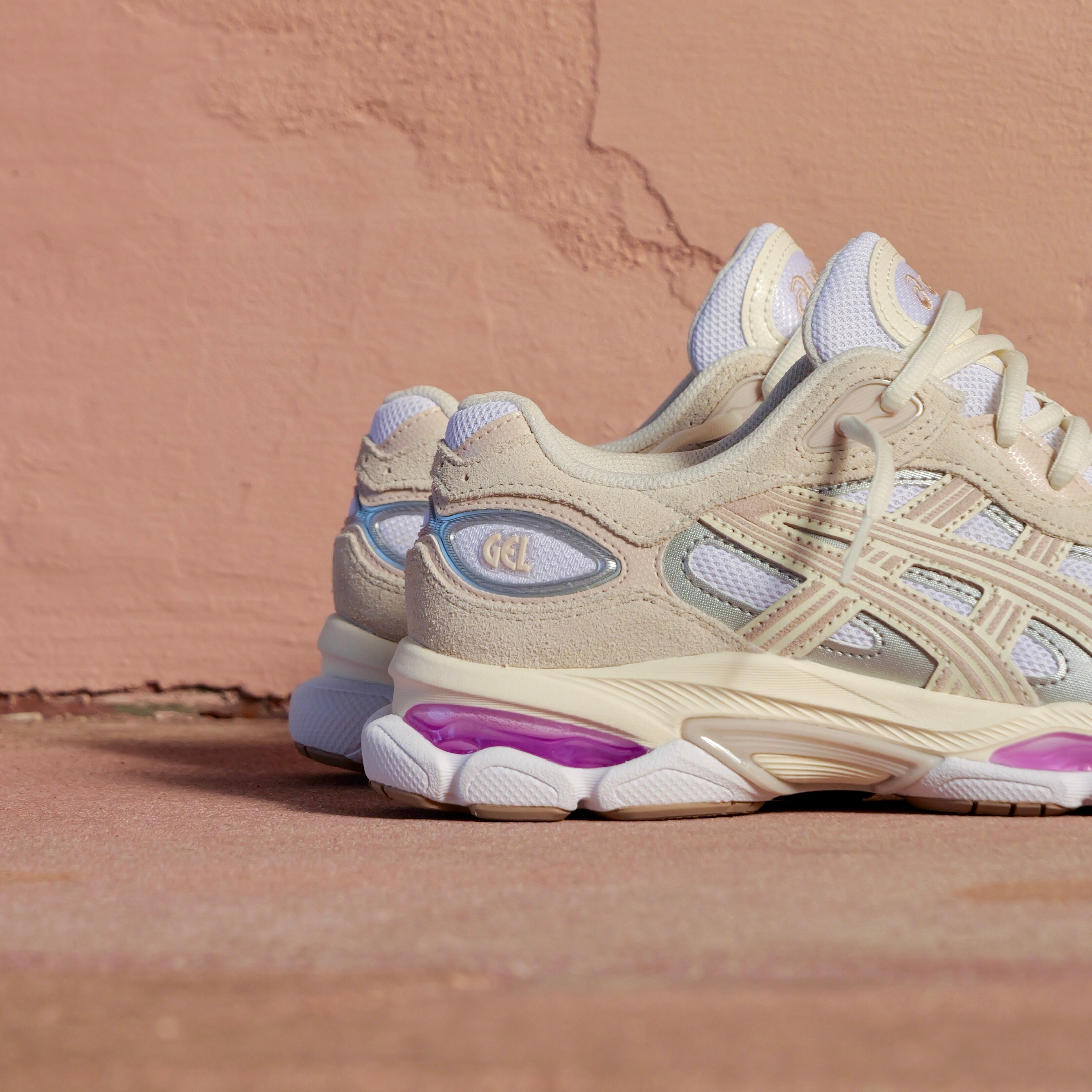 Mens Asics Gel-NYC 2.0 (White/Cream) - Asics