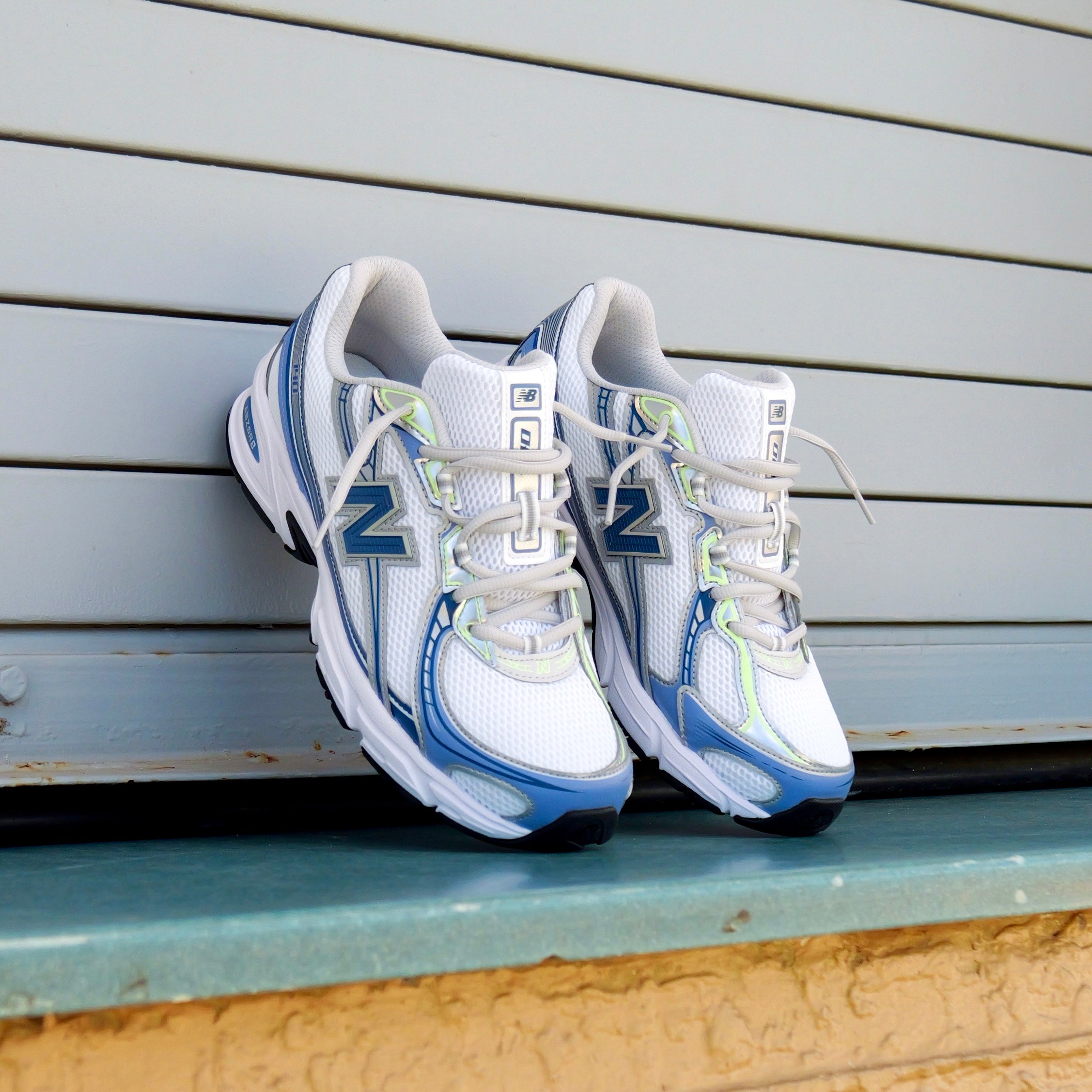 Mens New Balance 740 (White/Blue) - (U740K9) - New Balance