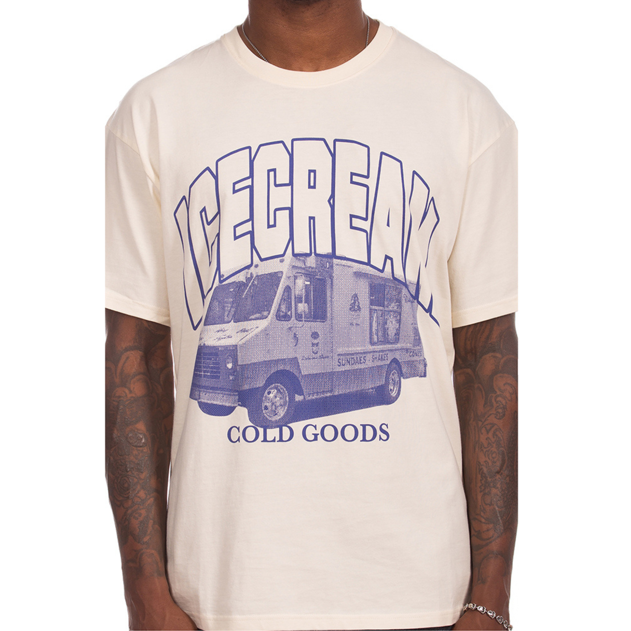 Icecream "Ride" SS Tee (White) - Ice Cream