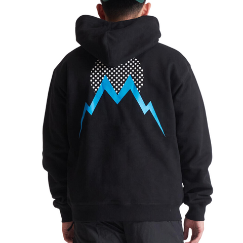 Memory Lane Bluesy Hoodie (Black) - Memory Lane