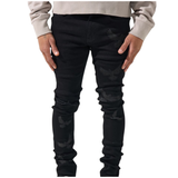 Serenede "PEACE" Jeans (Black)