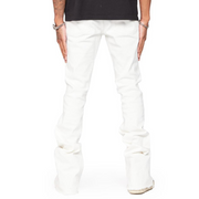 VALABASAS Mr.Extendo 2.0 Stacked Denim (White) - VALABASAS