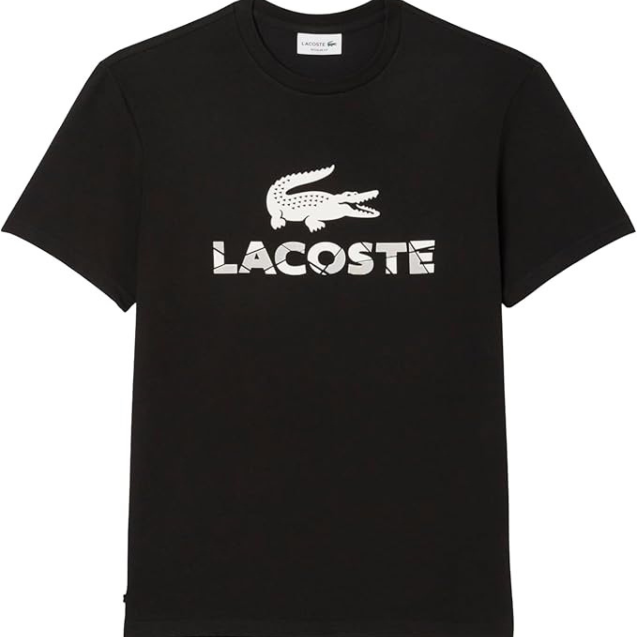 Lacoste Classic Men's Cotton T-Shirt (Black)