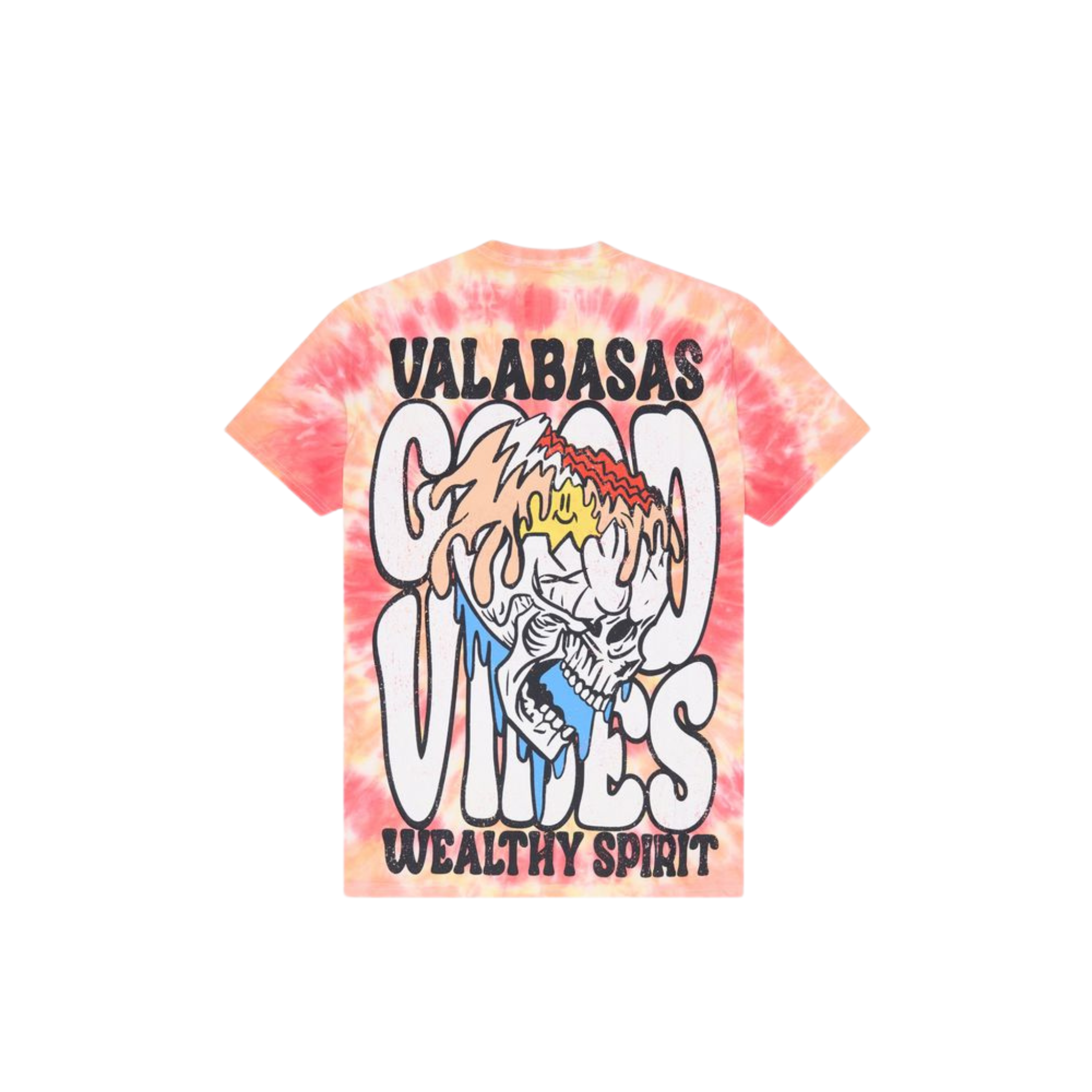 Valabasas "Wealthy Spirit" Tee (Red/Yellow/Orange) - VALABASAS