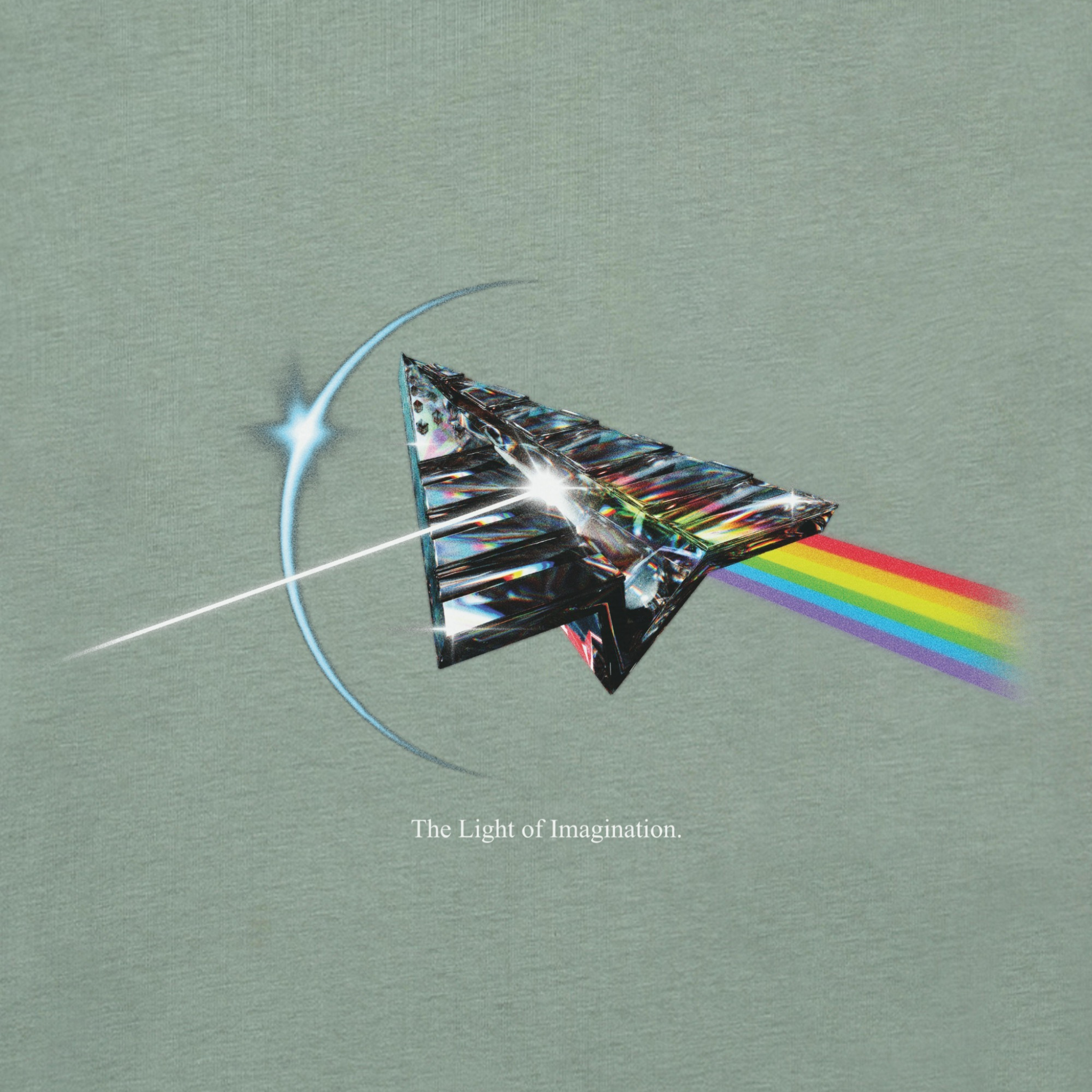 Paper Planes Colorful Reflection Tee (Iceberg Green) - Paper Plane