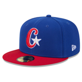 Cuba Baseball New Era 2026 World Baseball Classic 59FIFTY Fitted Hat - Blue/Red
