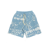 Mixed Emotion "Graffiti" Shorts (Blue) - Mixed Emotion