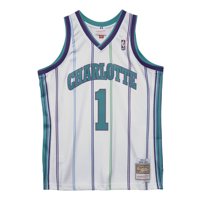 Mitchell N Ness Baron Davis Charlotte Hornets 1999-00 Swingman Jersey - Mitchell & Ness