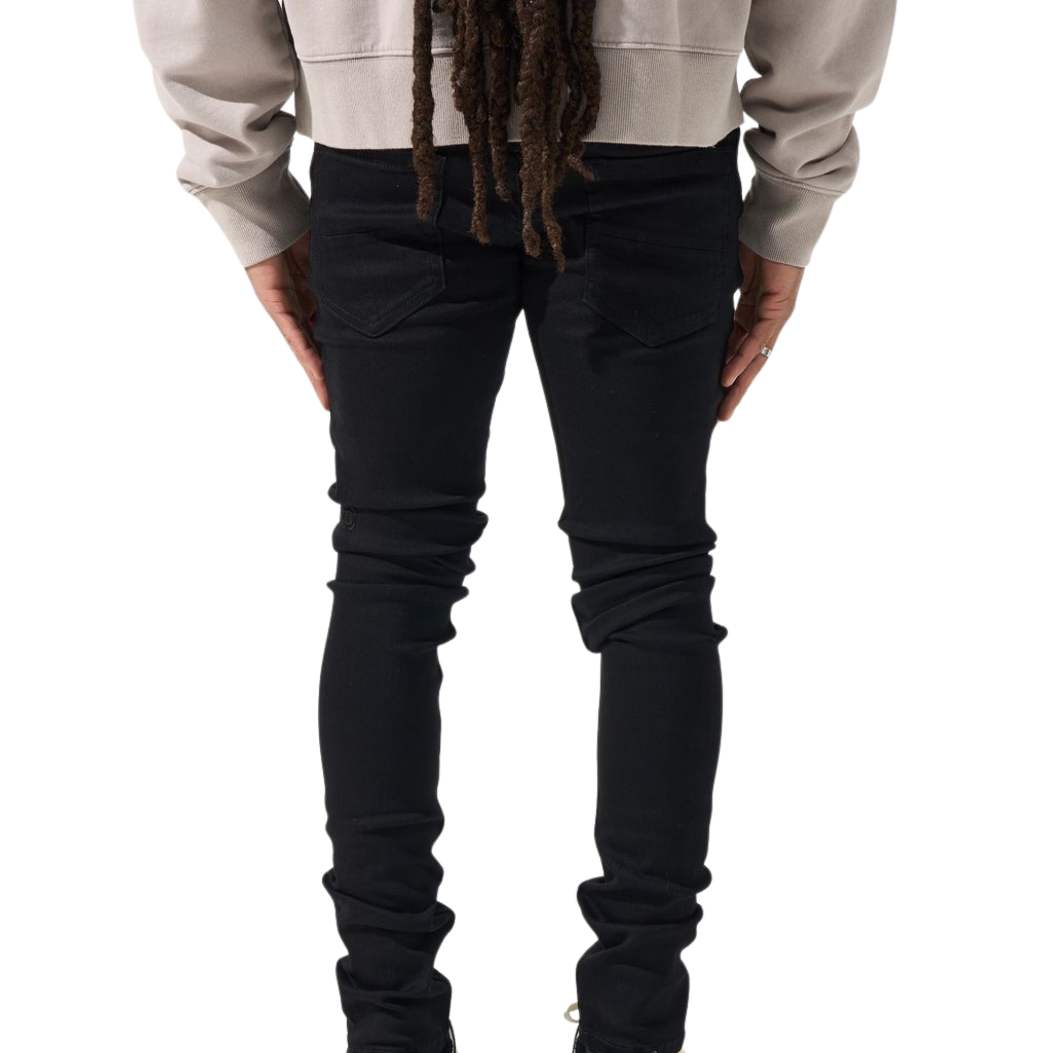 Serenede "PEACE" Jeans (Black)