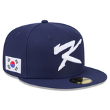 Korea Baseball New Era 2026 World Baseball Classic 59FIFTY Fitted Hat - Blue