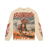 Godspeed "Thoroughbred" LS Tee (Bone) - Godspeed