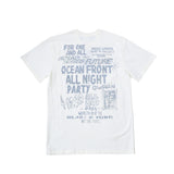 Billionaire Boys Club "Partay" SS Knit OVERSIZED (White) - Billionaire Boys Club