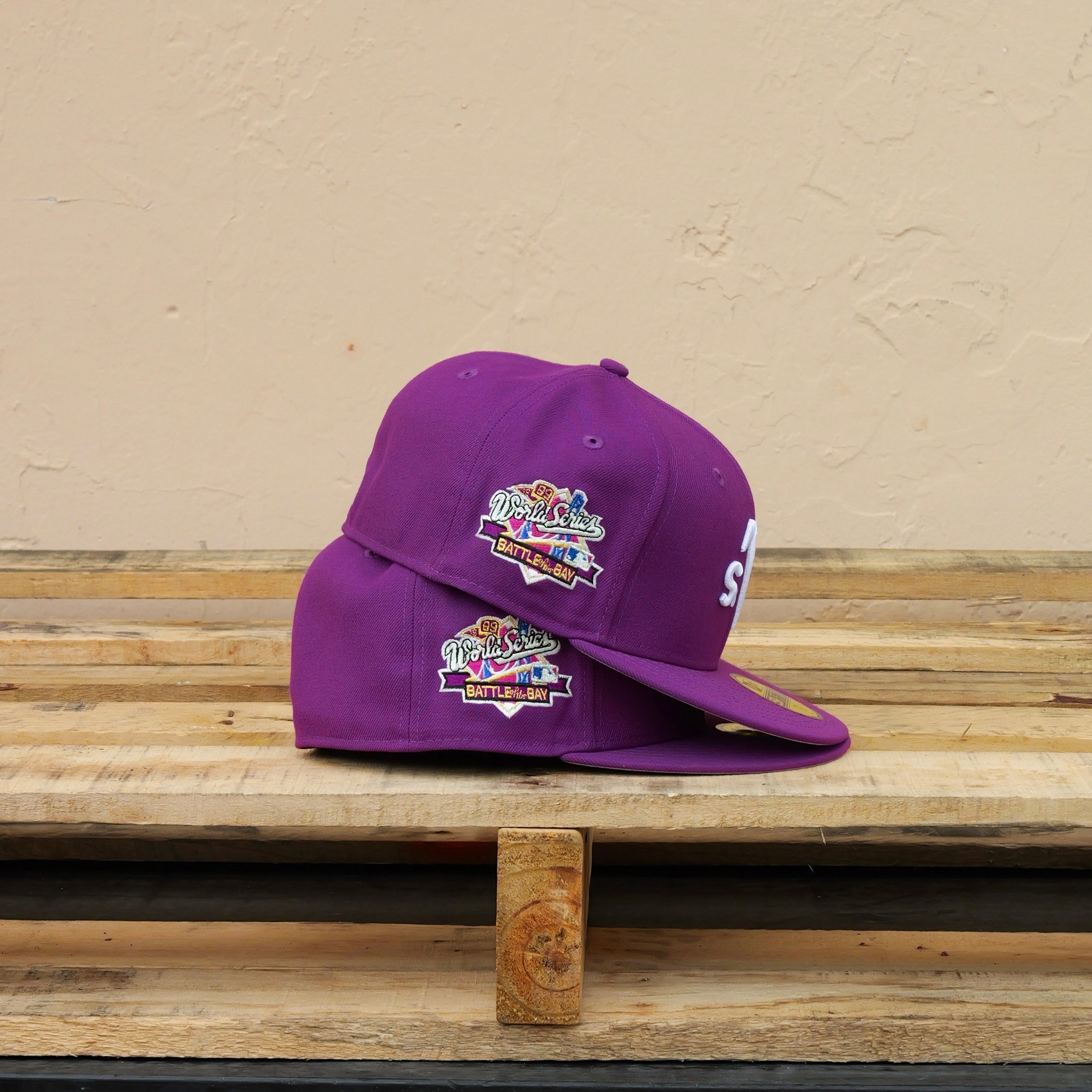 New Era Oakland Athletics 1989 World Series Side Patch Fitted - New Era