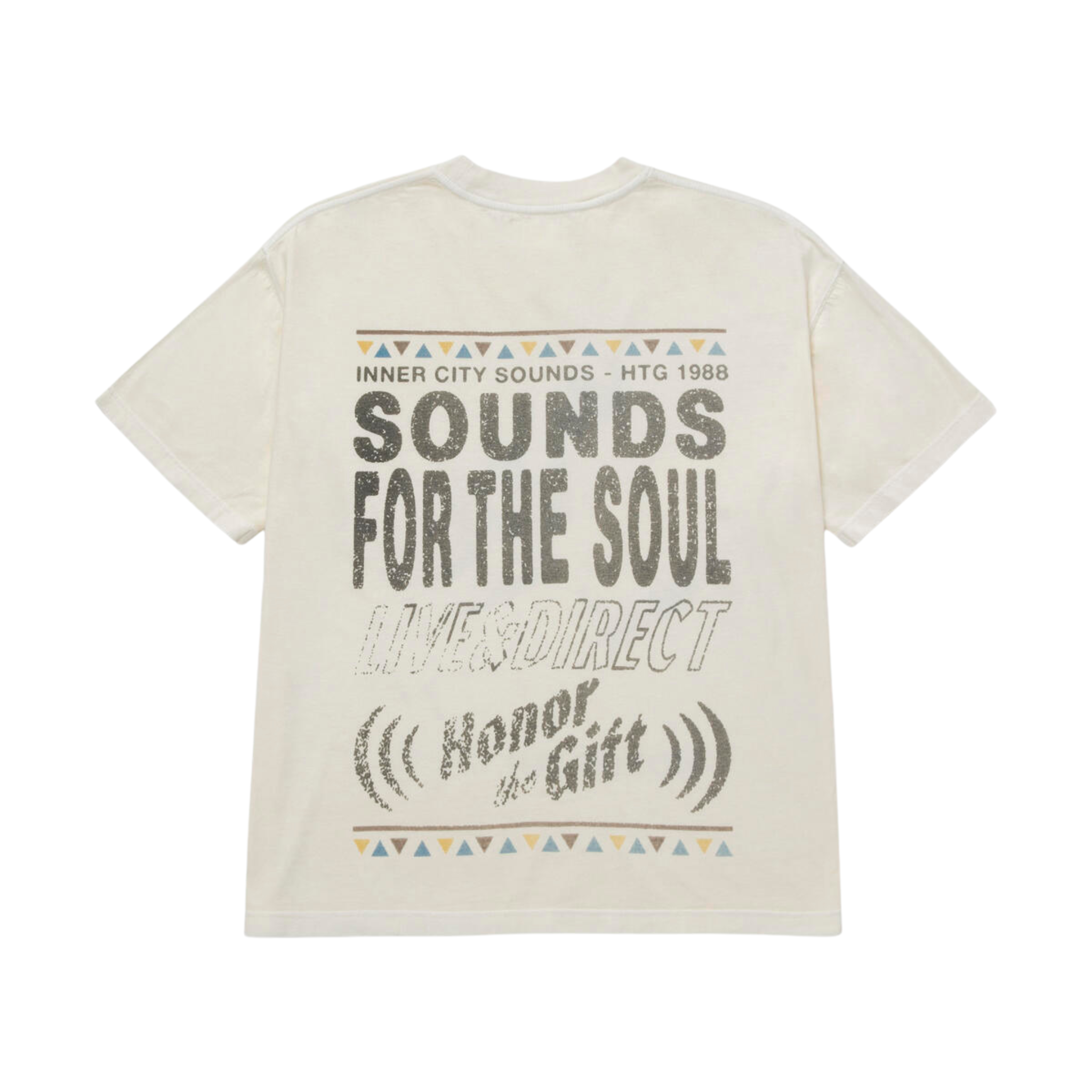 Honor The Gift "Live And Direct" Tee (Cream) - Honor The Gift