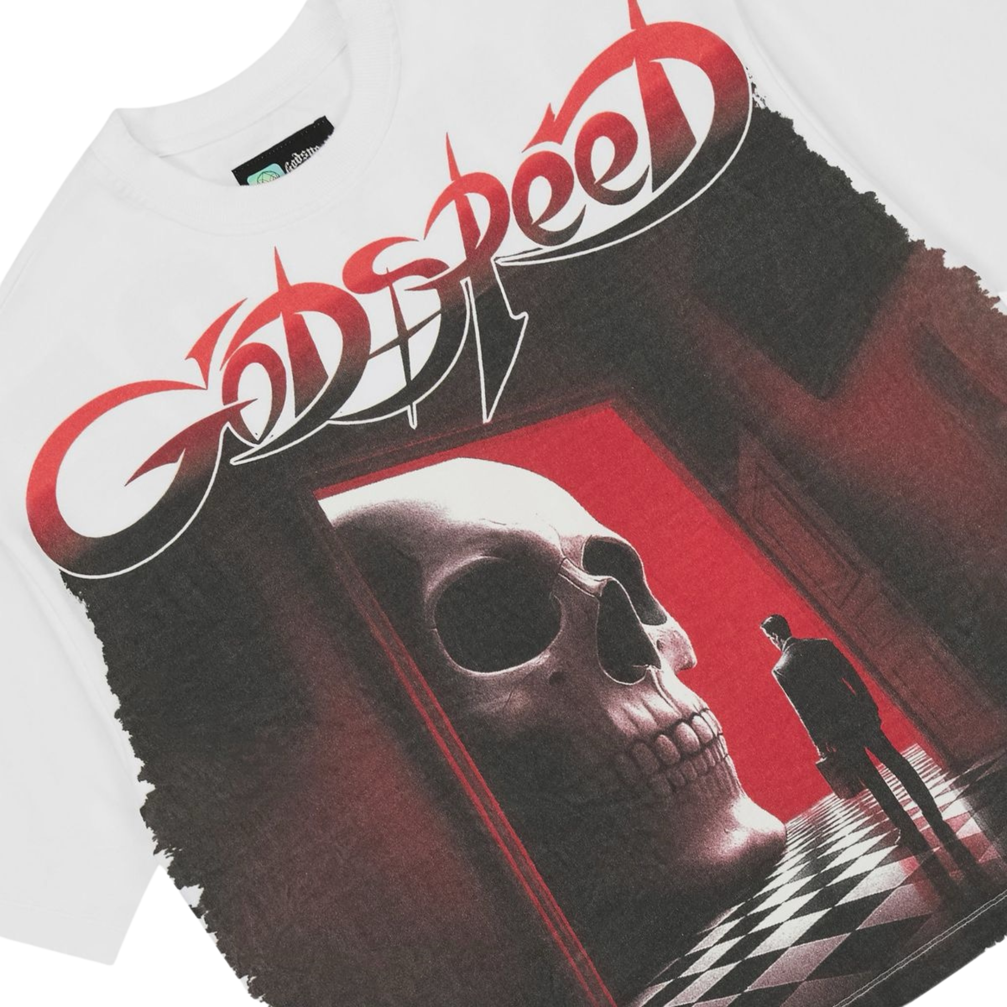 Godspeed "Fates Doorstep" T-shirt (Snow)