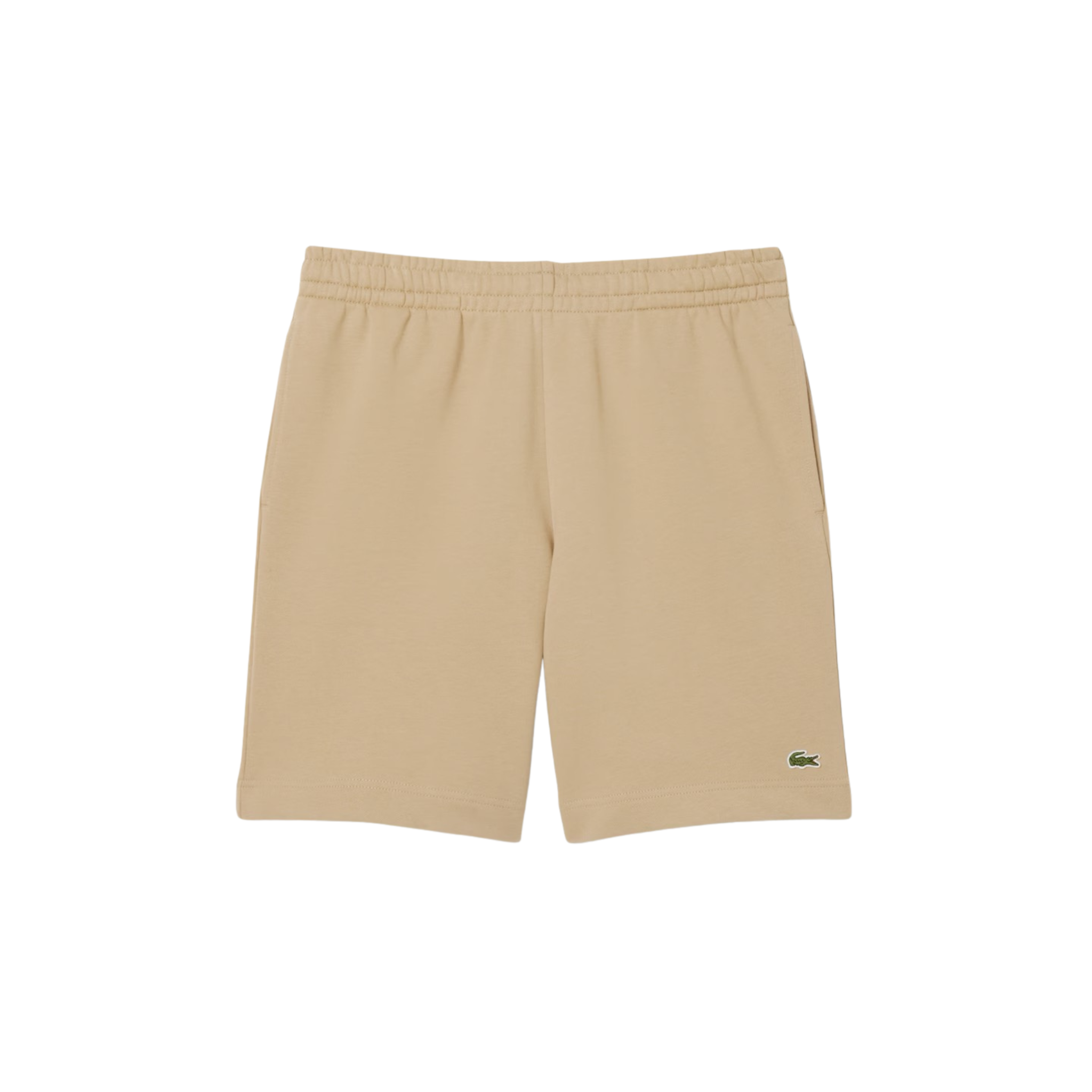Lacoste Regular Fit Fleece Shorts (Khaki)