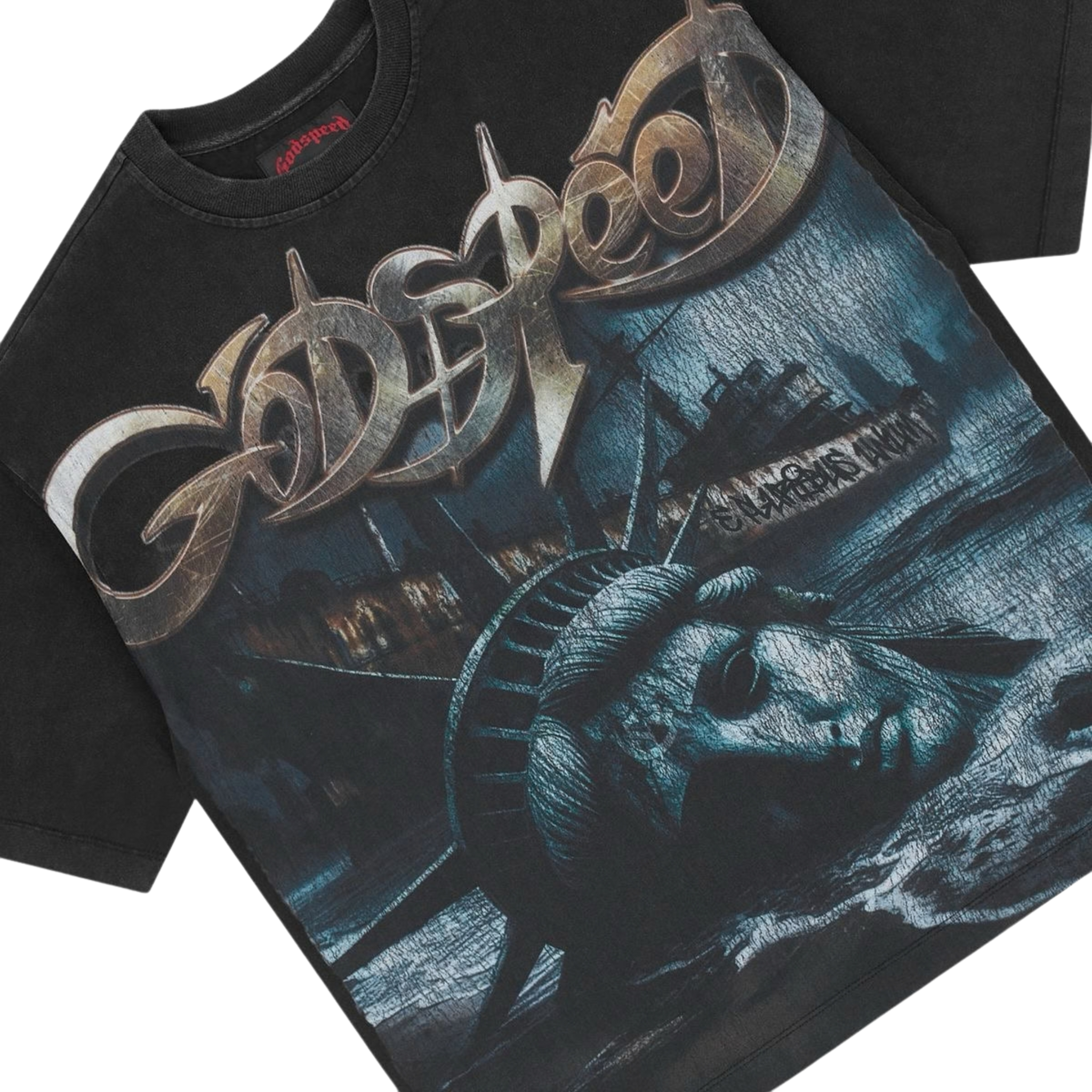 Godspeed "Liberty Ruins" Tshirt (Black) BOOM326 - Godspeed