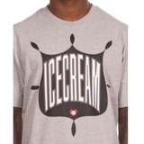 Icecream "Emblem" SS Tee (Heather Grey)
