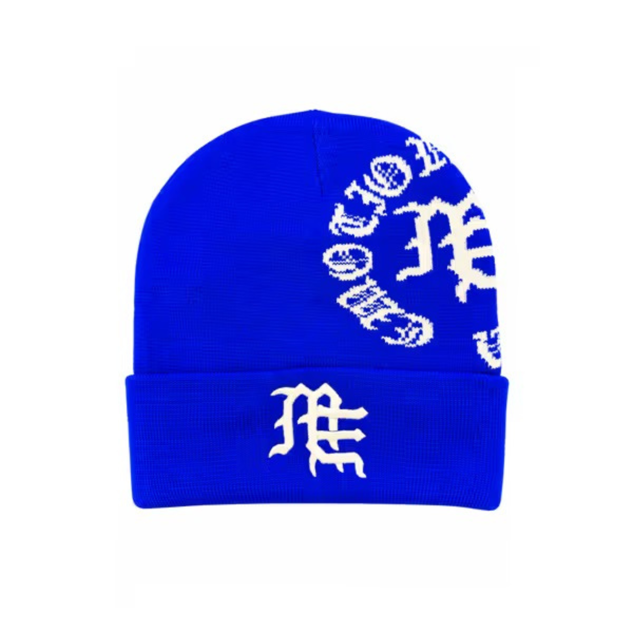 Mixed Emotion “Logo” Beanie (Blue) - Mixed Emotion