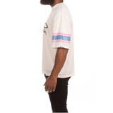 Icecream "Hike" Knit Tee (Boxy Fit)-(Antique White)