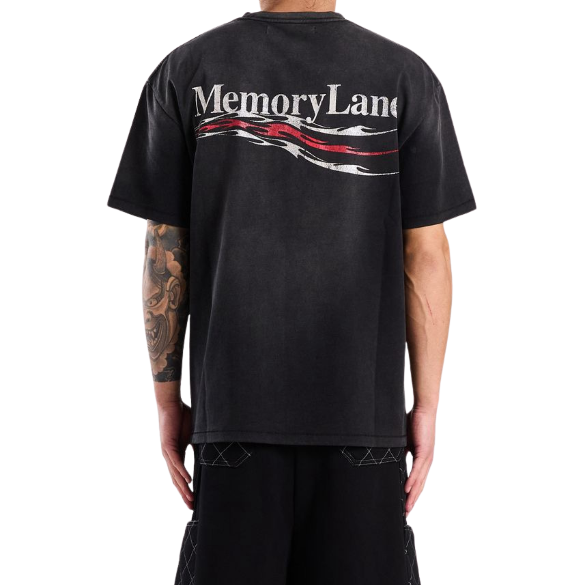 Memory Lane "Blazing Trails" Tee (Vintage Black)