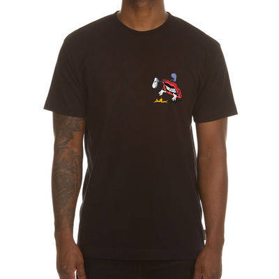 Icecream Banana Peel SS Tee (Black) - Ice Cream