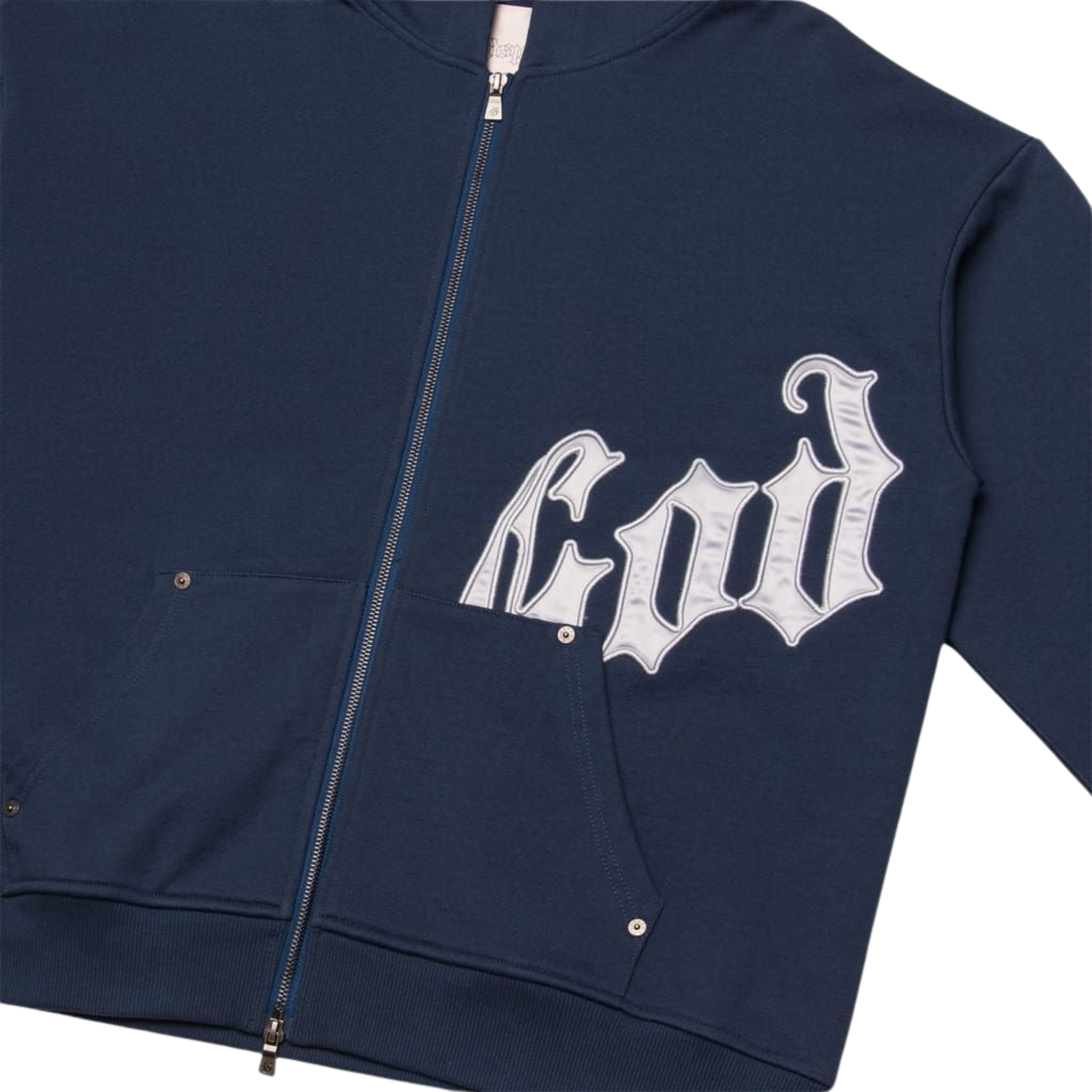 Godspeed OG Logo Sweatsuit V2 (Navy/Silver) BOOM