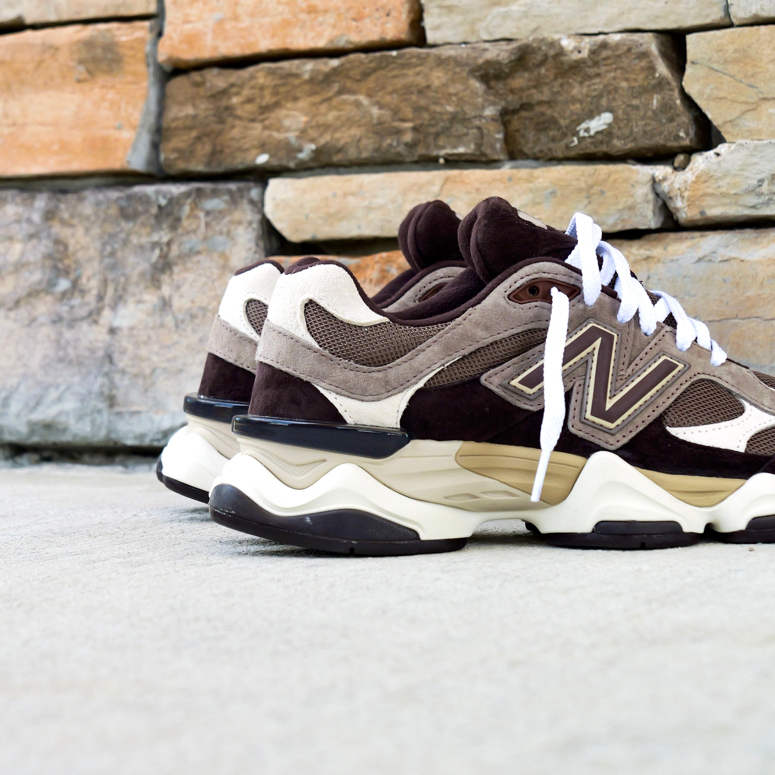 Mens New Balance 9060 (Brown/Brown) -U90601BV