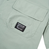 PAPER PLANES Utility Shirt (Sage) - Paper Plane