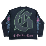 Godspeed "Vandal" LS T-Shirt (Black Wash) - Godspeed