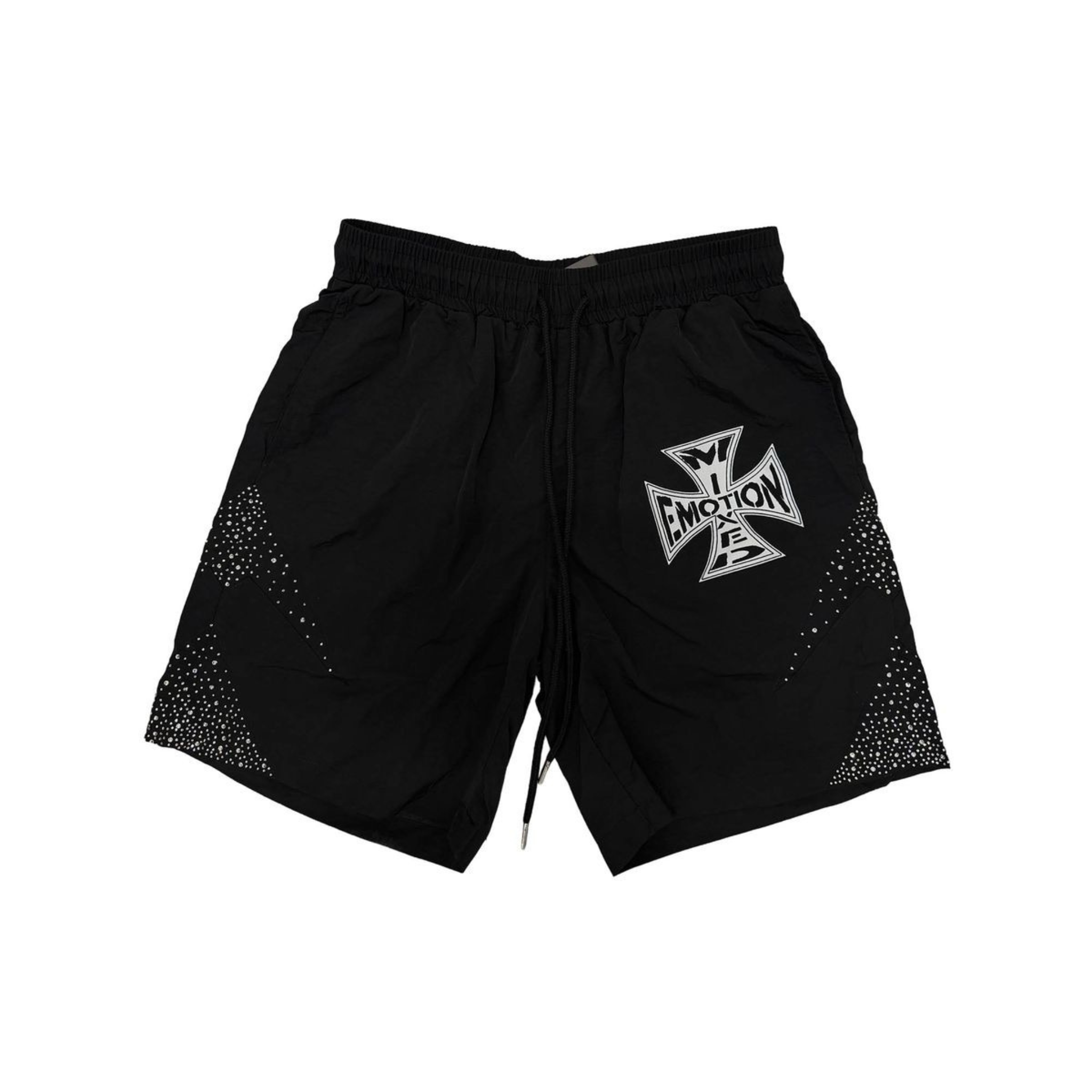 Mixed Emotion "Classic" Nylon Shorts (Black) - Mixed Emotion