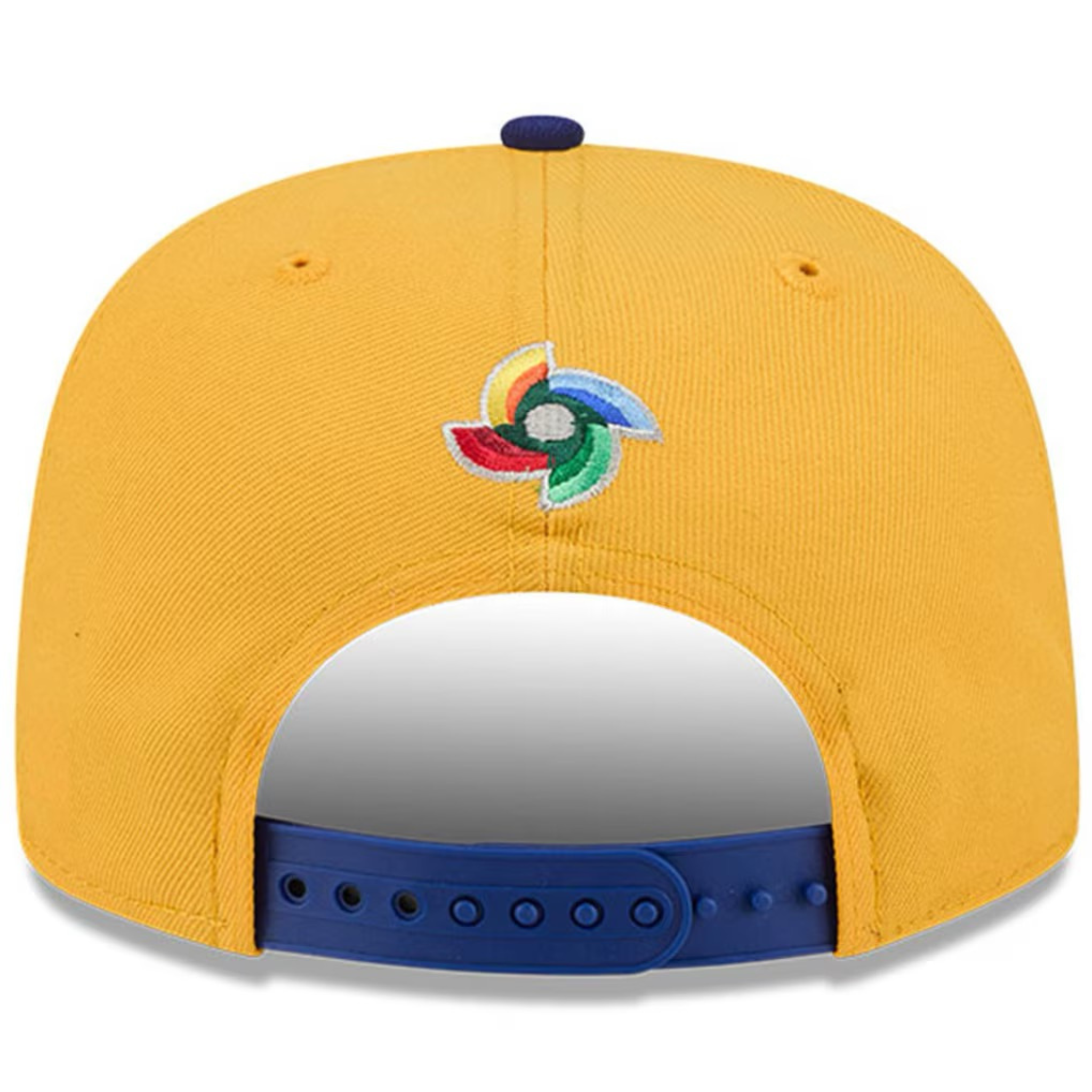 Colombia Baseball New Era 2026 World Baseball Classic 9FIFTY A-Frame Snapback Hat - Yellow/Blue