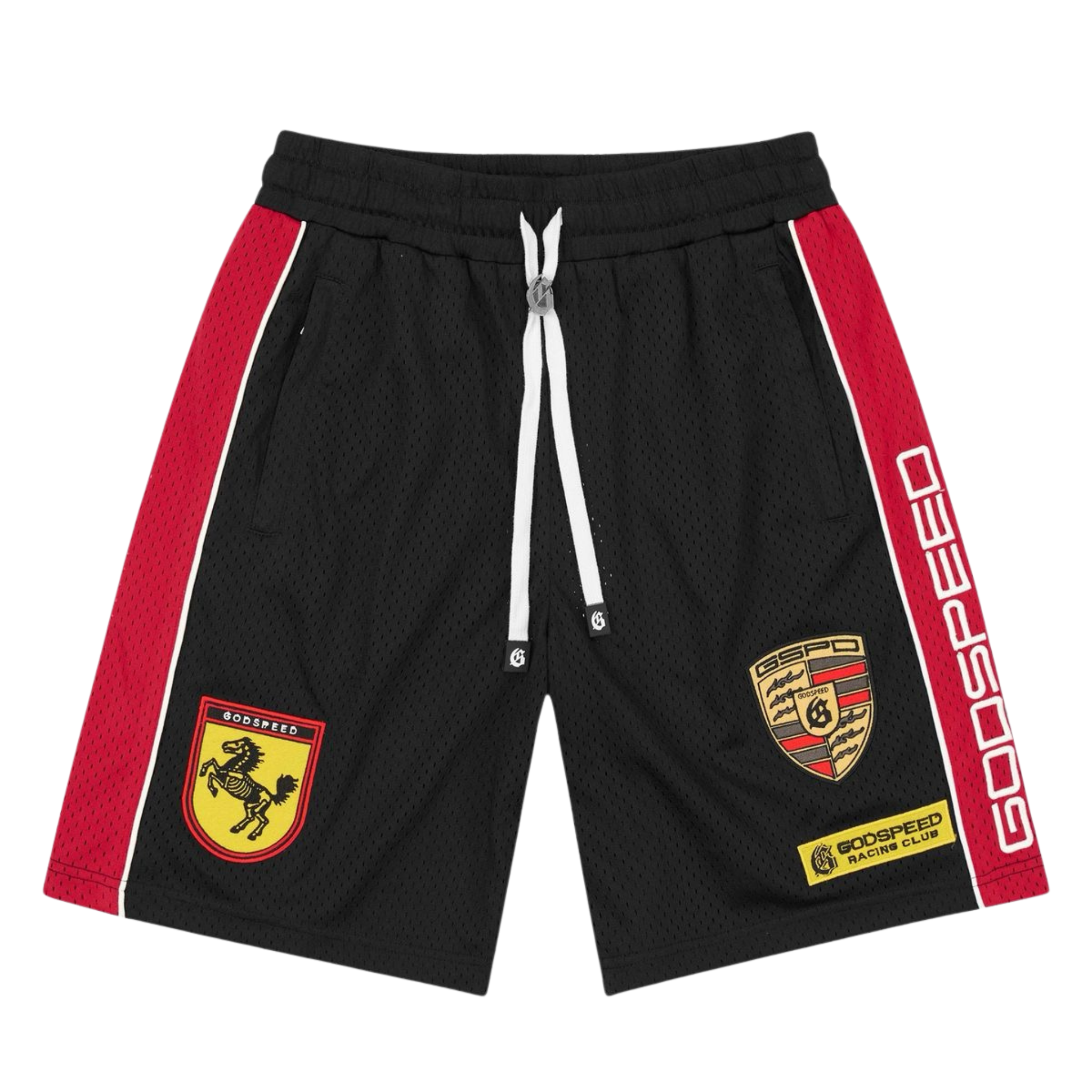Godspeed "GRC M.O" Shorts (Blk/Red) - Godspeed