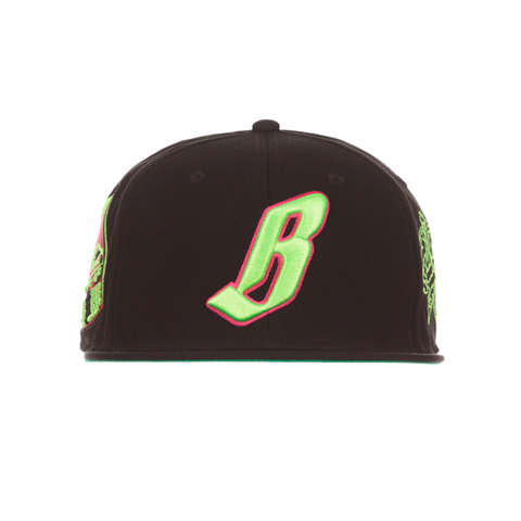 Billionaire Boys Club FLYING B Snapback Hat (Black) - Billionaire Boys Club