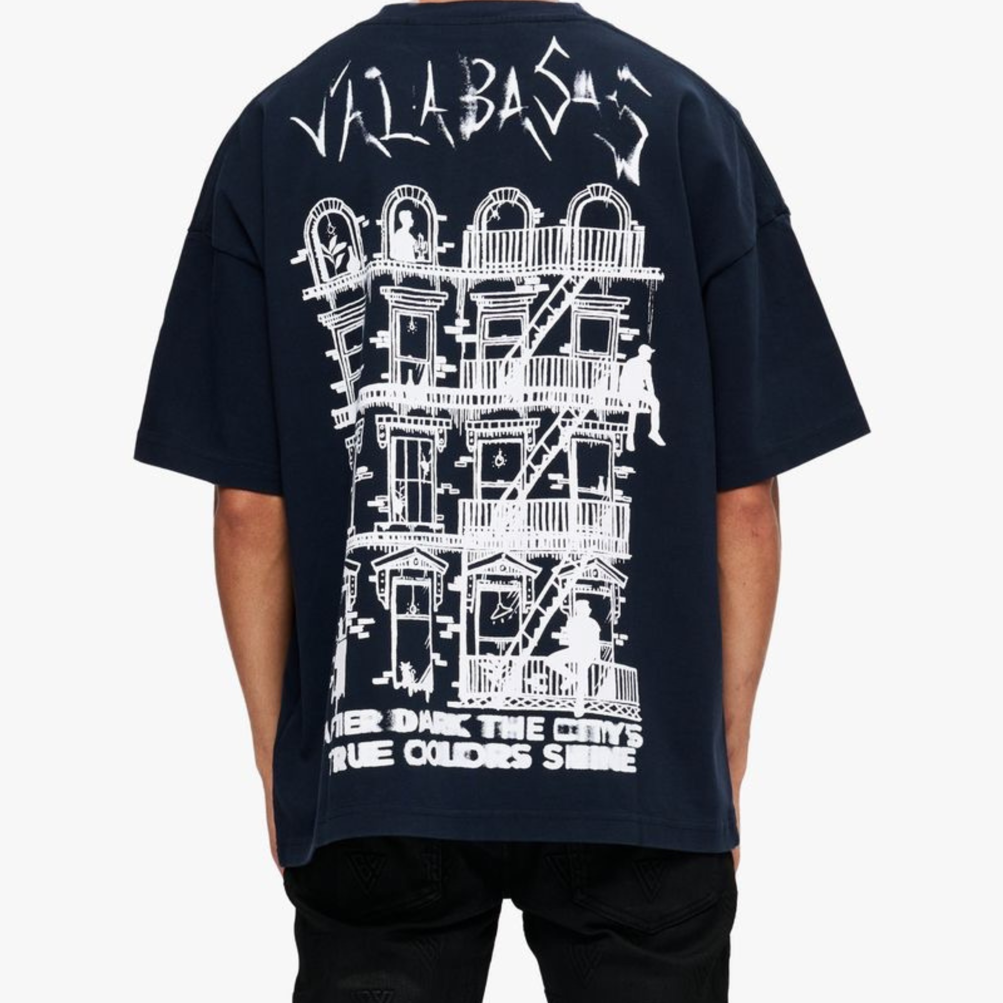 Valabasas "REVEAL" Tee (Navy) - VALABASAS