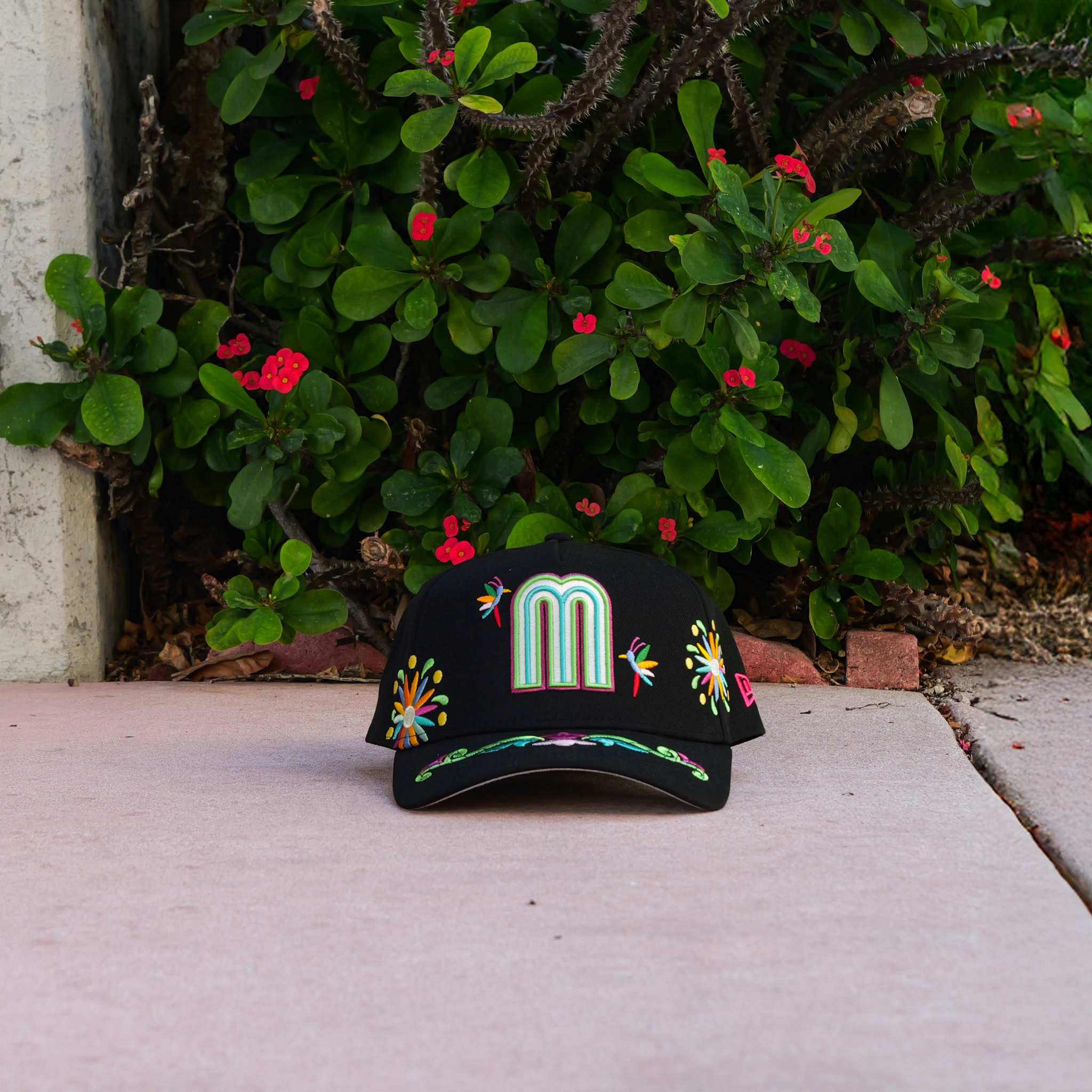 Mexico 2026 World Baseball Classic 9FORTY Snapback - Black/Multi - New Era