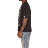 Billionaire Boys "Giant" SS Knit (Cropped Fit) (Black)