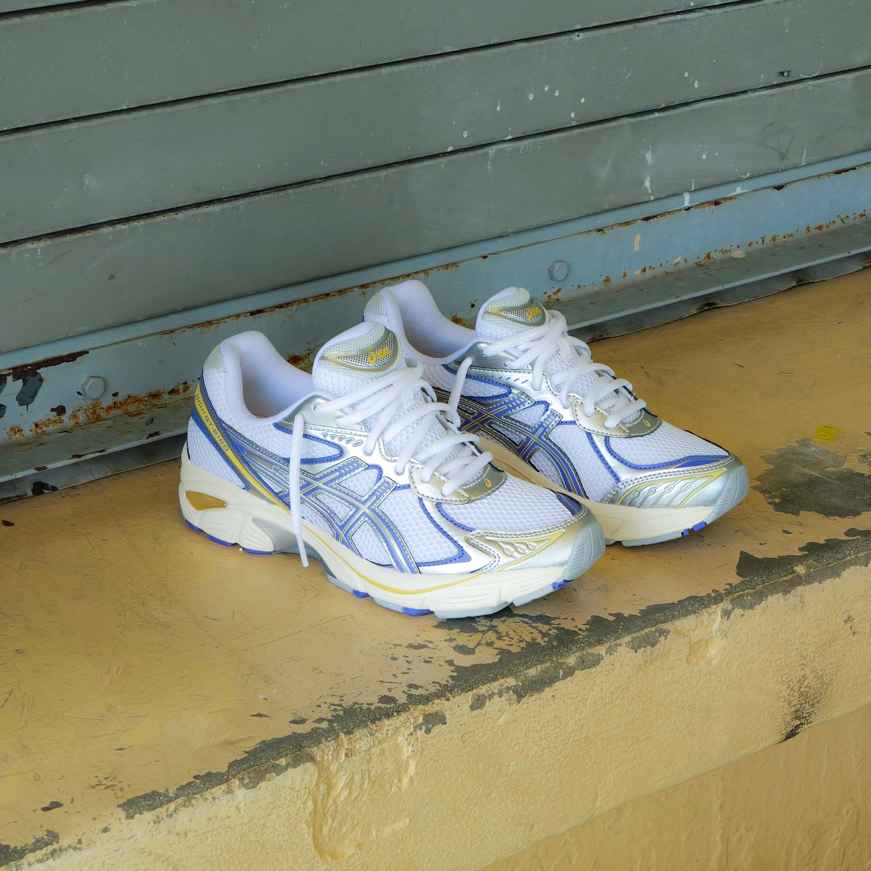 Mens Asics GT-2160 (White/Blue Violet) - Asics