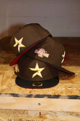 New Era Houston Astros 2004 All-Star Game Red UV 59Fifty Fitted (Walnut/Black) - New Era